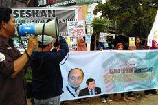 Mahasiswa Makassar Turun ke Jalan Dukung KPK