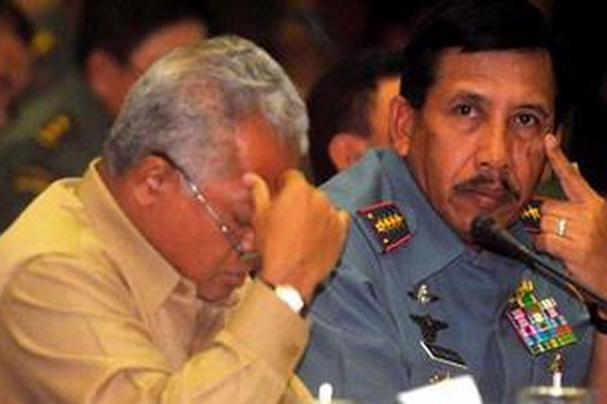 Panglima TNI Laksamana Agus Suhartono.