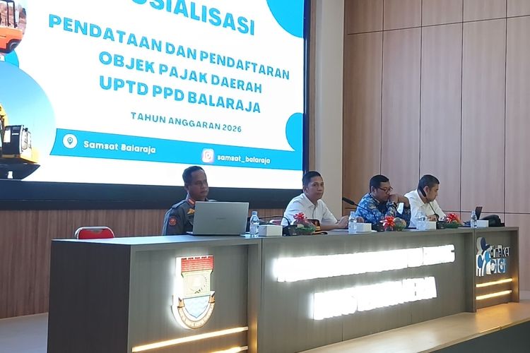 Rapat sosialisasi pendataan dan pendaftaran obyek pajak di UPTD Pengelolaan Pendapatan Daerah Balaraja 