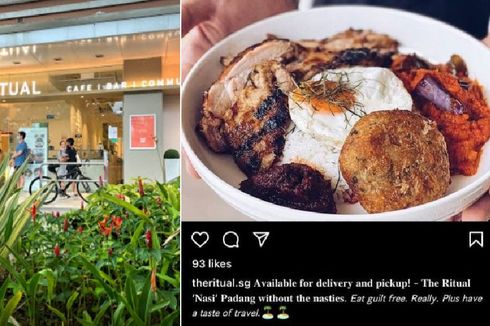 Kafe Singapura Dihujat Netizen karena Bikin Nasi Padang Versi 
