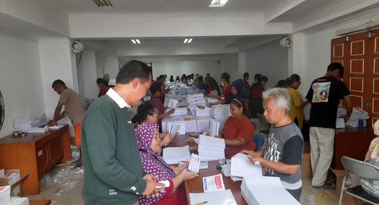 37 Hari Jelang Pemilu 2024, KPU Jakarta Utara Temukan 529 Surat Suara Rusak