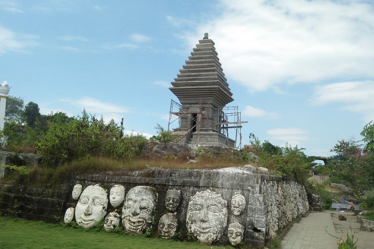 Salah satu spot foto di wisata Setigi yang berada di Desa Sekapuk, Kecamatan Ujungpangkah, Gresik.