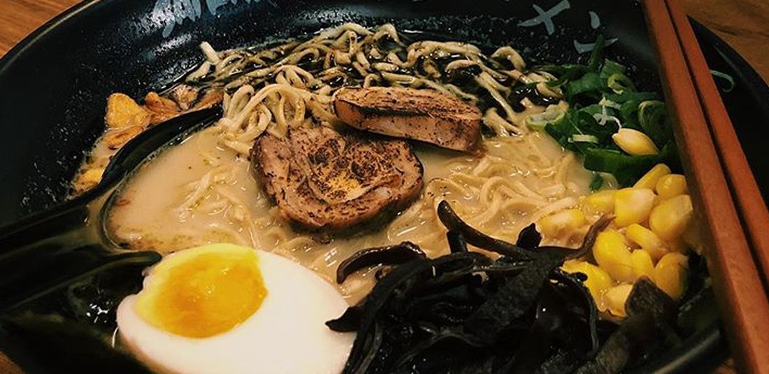 Sajian ramen di Sai Ramen