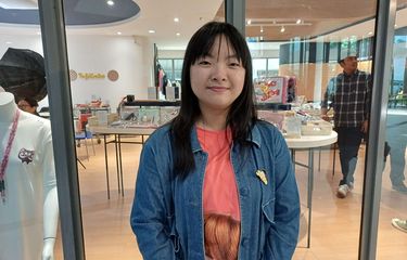 Novia Puspa Sari, produser film animasi Jumbo saat ditemui usai mengisi seminar di Universitas Multimedia Nusantara, Senin (14/4/2025).