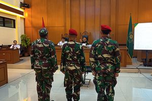 1 Prajurit TNI Terdakwa Pembunuhan Kacab Bank Tak Ditahan, Ini Alasannya