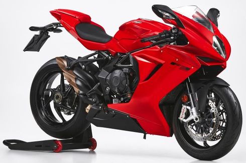 MV Agusta F3 Rosso 2021, Merah Menyala