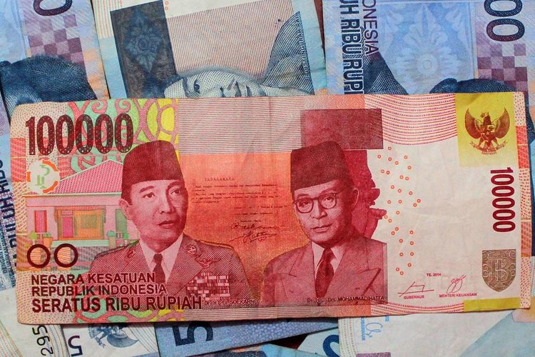 Ilustrasi rupiah. 