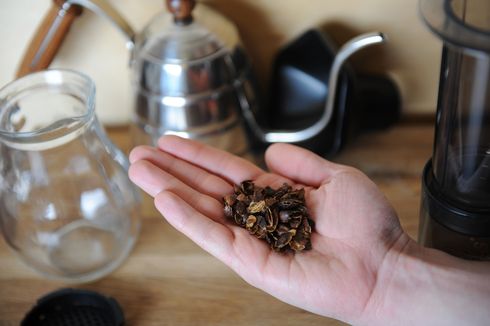 Cascara, Kulit Biji Kopi Kering yang Bisa Diseduh Menjadi Teh