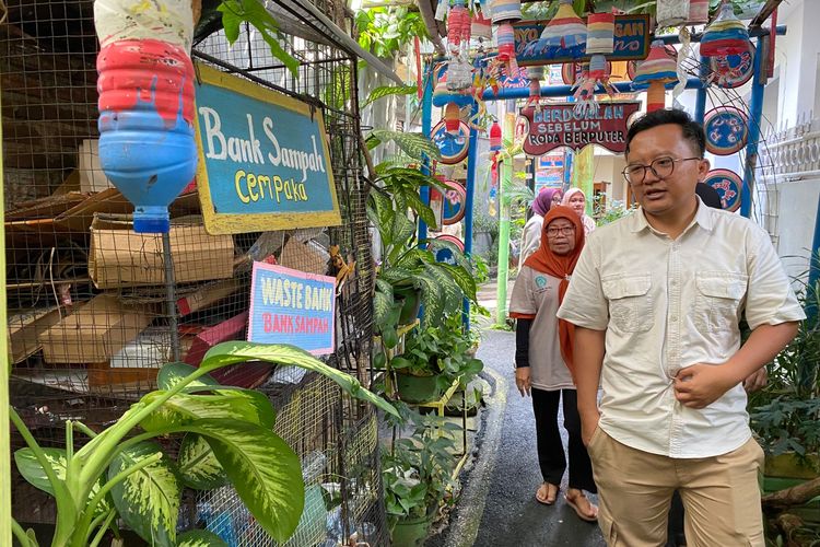 Desa Wisata Samtama di Cempaka Putih, Jakarta Pusat, Selasa (1/7/20245). 