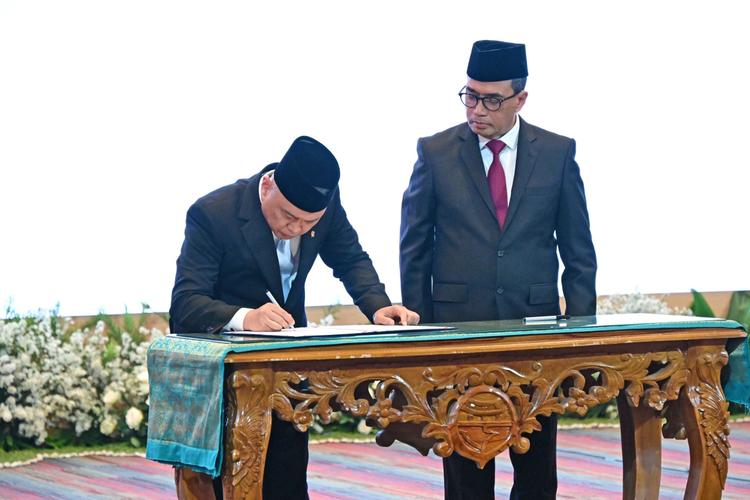 Serah terima jabatan Menteri Perhubungan 