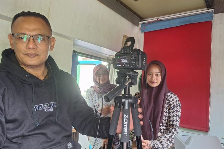 Disdukcapil Kota Tegal, Jawa Tengah mulai melakukan perekaman pemilih pemula yang belum melakukan perekaman kartu tanda penduduk elektronik (e-KTP) jelang Pemilu 2024, Selasa (23/1/2024). (Dok. Disdukcapil)