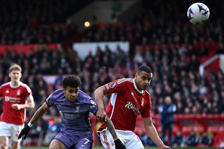 Hasil Nottingham Forest Vs Liverpool 0-1: Tanpa Mo Salah, Darwin Nunez Pahlawan
