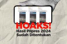 INFOGRAFIK: Beredar Hoaks soal Hasil Pilpres 2024 Sudah Ditentukan