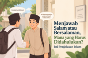Mana yang Didahulukan, Menjawab Salam atau Bersalaman? Ini Adabnya