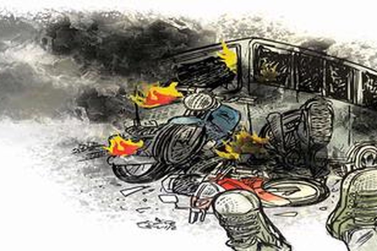 Ilustrasi: Kecelakaan Lalu Lintas