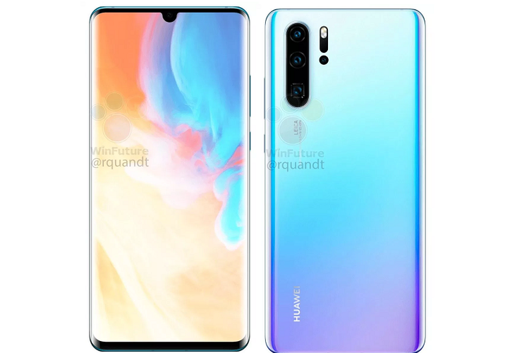 Rumor render Huawei P30 Pro