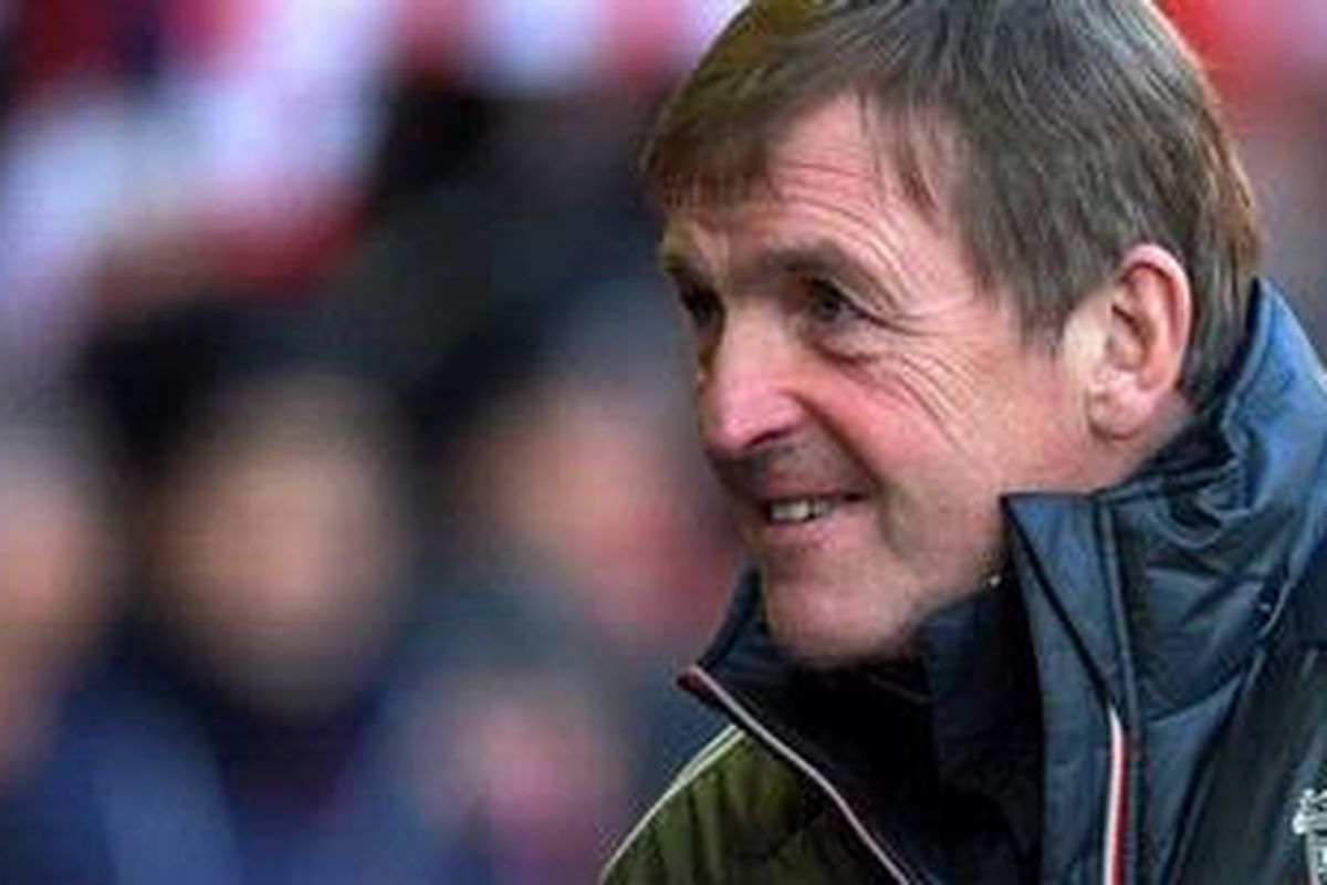 Pelatih Liverpool, Kenny Dalglish.