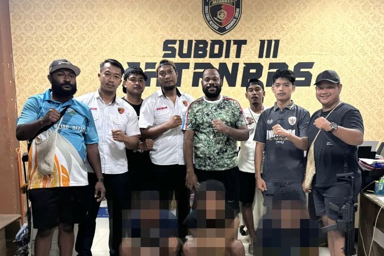 Bobol Distro, 3 Remaja Simpan Barang Curian di Halaman Kantor DPRK Manokwari