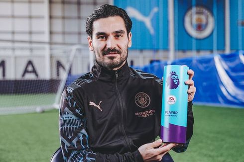 Man City Menggila, Guendogan dan Guardiola Terbaik Januari di Liga Inggris