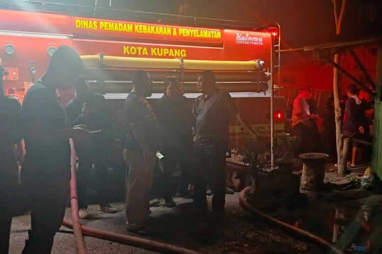 9 Rumah Dinas TNI AD di Kupang Terbakar, Tak Ada Korban Jiwa