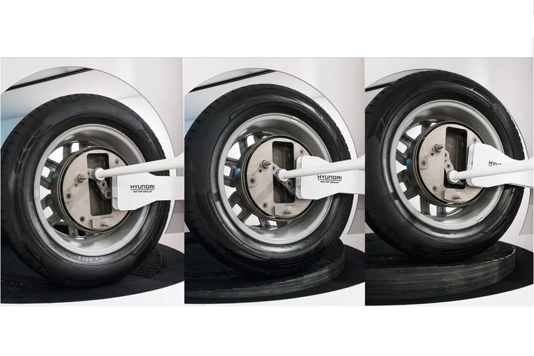 Hyundai terus berinovasi mengembangkan mobil listrik. Pabrikan asal Korea Selatan tersebut memperkenalkan konsep bernama Uni Wheel 