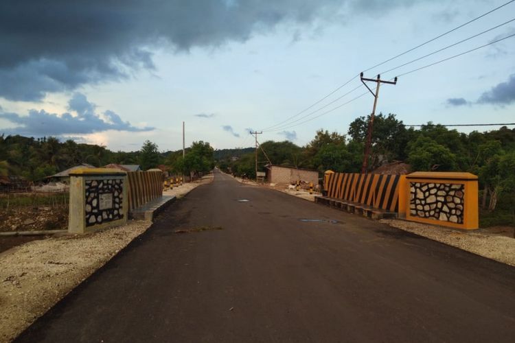 Akses menuju rumah MBR di NTT.