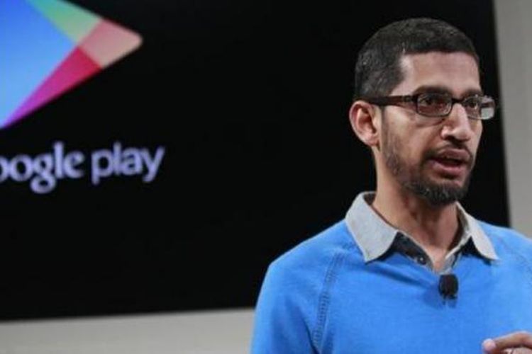 Wakil Presiden Senior Google untuk Android, Chrome, dan Aplikasi, Sundar Pichai