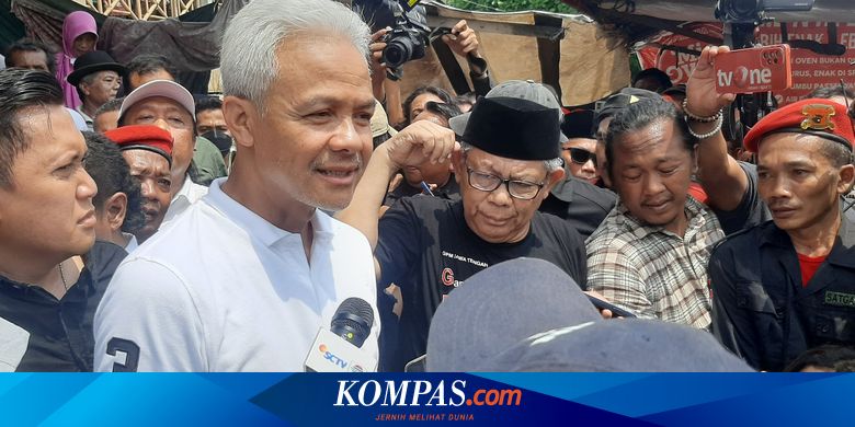 Ganjar Kembali Kampanye di Jawa Tengah, Kali Ini Kunjungi Salatiga, Kendal, dan Sukoharjo