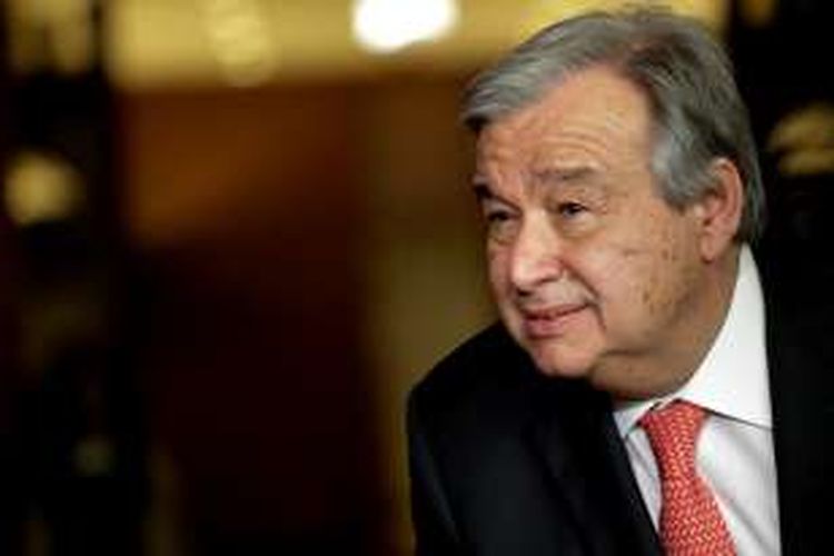 Antonio Guterres, mantan PM Portugal yang juga menjadi salah satu kandidat kuat sekretaris jenderal baru PBB.