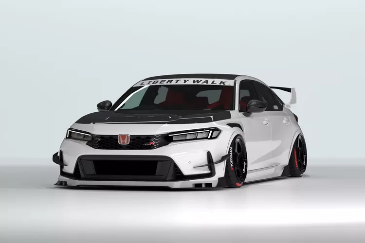 Liberty Walk Rilis Body Kit Honda Civic Type R