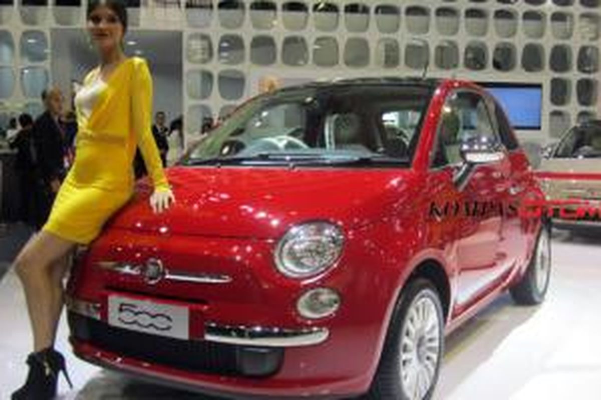 Fiat 500 Pop meluncur di IIMS 2014.