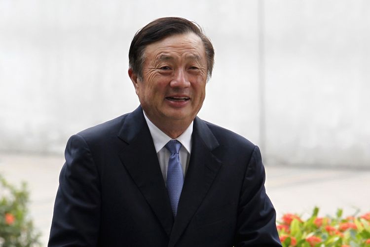 CEO dan pendiri Huawei Ren Zhengfei. (Reuters/Bobby Yip)
