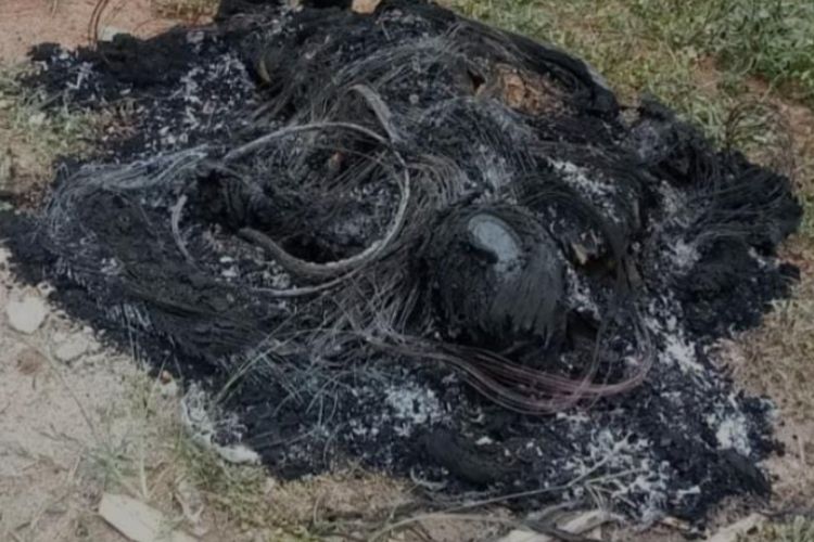 Warga Muara Enim Temukan Mayat Terbakar di TPU
