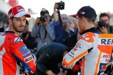 Rossi Jatuh, Dovizioso Salahkan Marquez