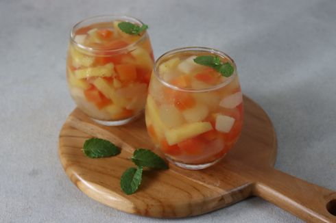 Resep Sop Buah Kuah Jeruk, Lengkap dengan Aneka Buah Segar