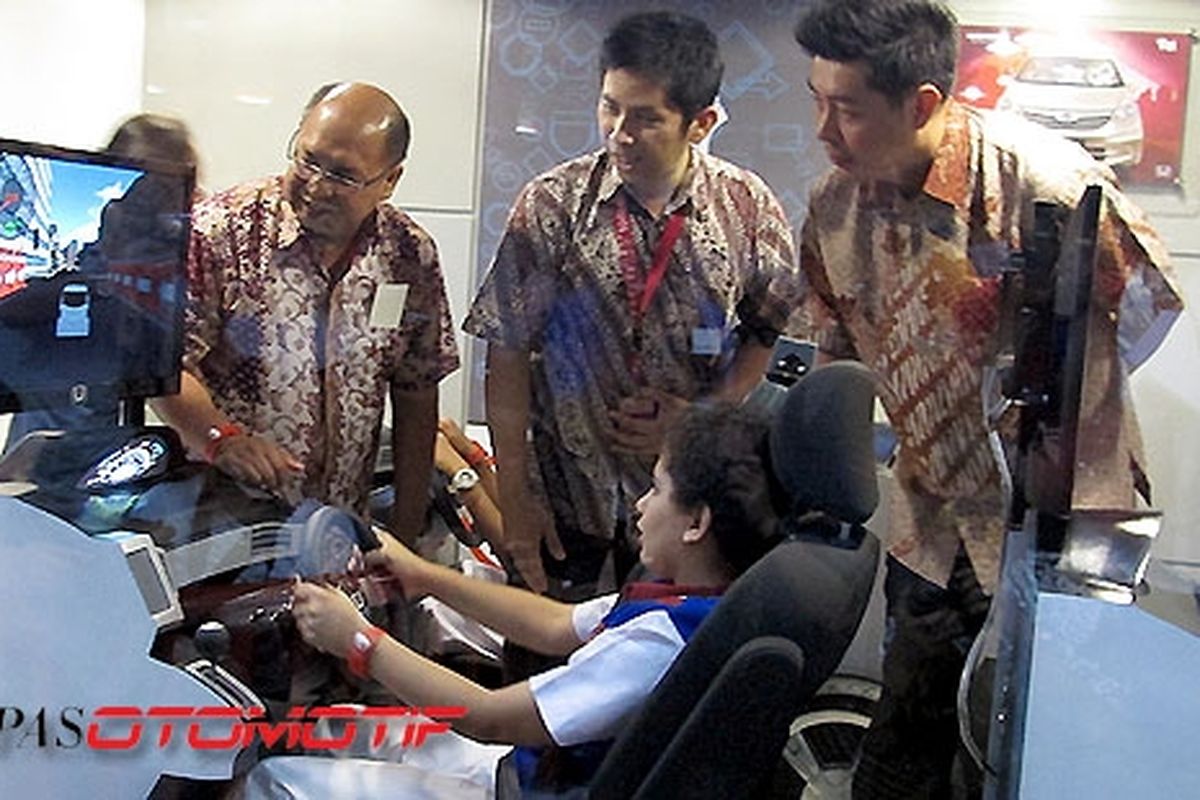 Honda Safety Driving Simulator diresmikan di Kidzania.