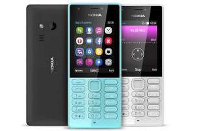 Ponsel Nokia 216 besutan Microsoft