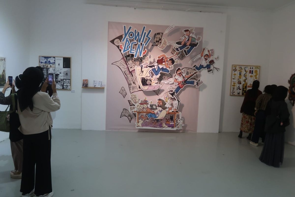 Program studi (prodi) desain komunikasi visual (DKV) Institut Seni Indonesia (ISI) Yogyakarta menggelar festival komik skala internasional 19-26 September 2022.