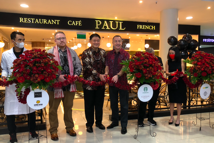 Opening PAUL di Summarecon Mall Kelapa Gading 2, Jakarta, Rabu (30/11/2022). 