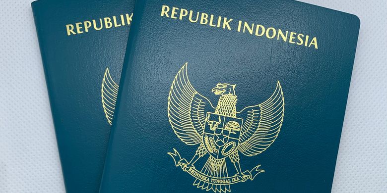 Paspor Indonesia.