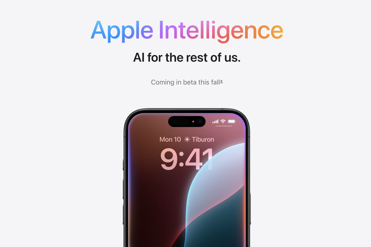 Fitur Apple Intelligence.