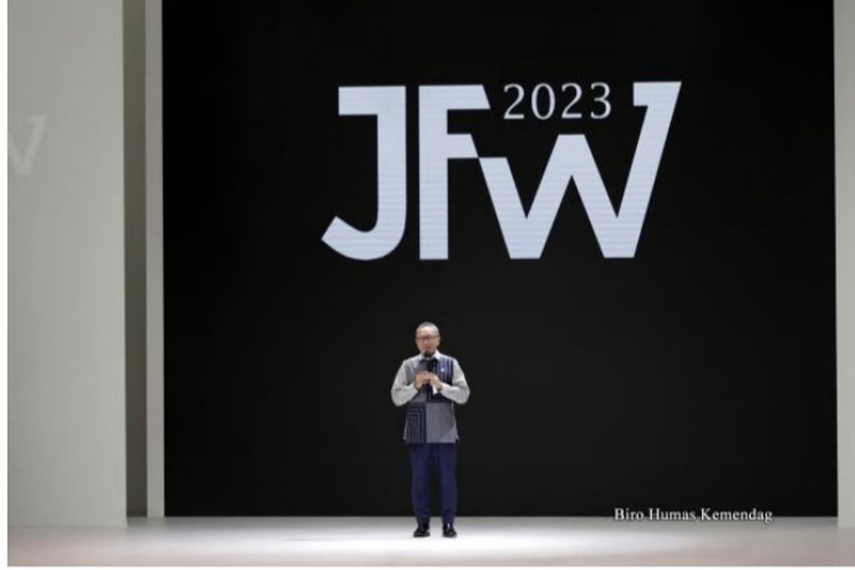 Mendag Zulkifli Hasan dalam pembukaan JFW 2023, Senin (24/2022).