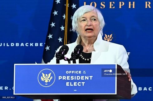 Janet Yellen, Wanita Pertama yang Jadi Menteri Keuangan AS