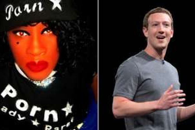 Facebook dan sang CEO Mark Zuckerberg dituntut mantan bintang porno Lady Paree. 