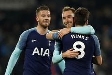 Hasil Liga Inggris, Gol Larut Menangkan Tottenham atas Fulham