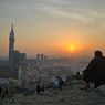 Menikmati Senja di Jabal Khandama
