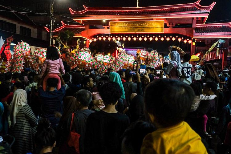 Jalan Suryakencana saat berlangsung Bogor Street Festival CGM 2020. Jalan ini akan menjadi jalan terbaik di Bogor.