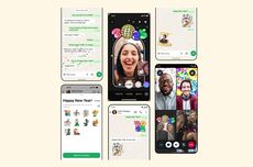 WhatsApp Rilis Filter dan Reaksi Emoji Tahun Baru, Sudah Bisa Dicoba di Indonesia 