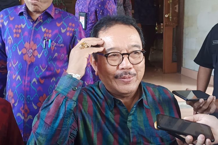 Wakil Gubernur Bali Tjokorda Oka Artha Ardhana Sukawati atau Cok Ace, saat ditemui di di Kantor Dewan Perwakilan Rakyat Daerah (DPRD) Bali, pada Senin (27/3/2023).  