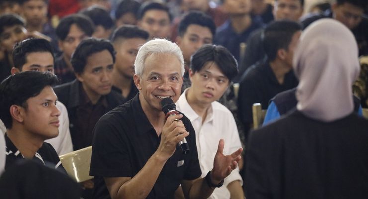 Ganjar Lanjutkan Kampanye di Jateng, Mahfud Sowan ke Kardinal Suharyo